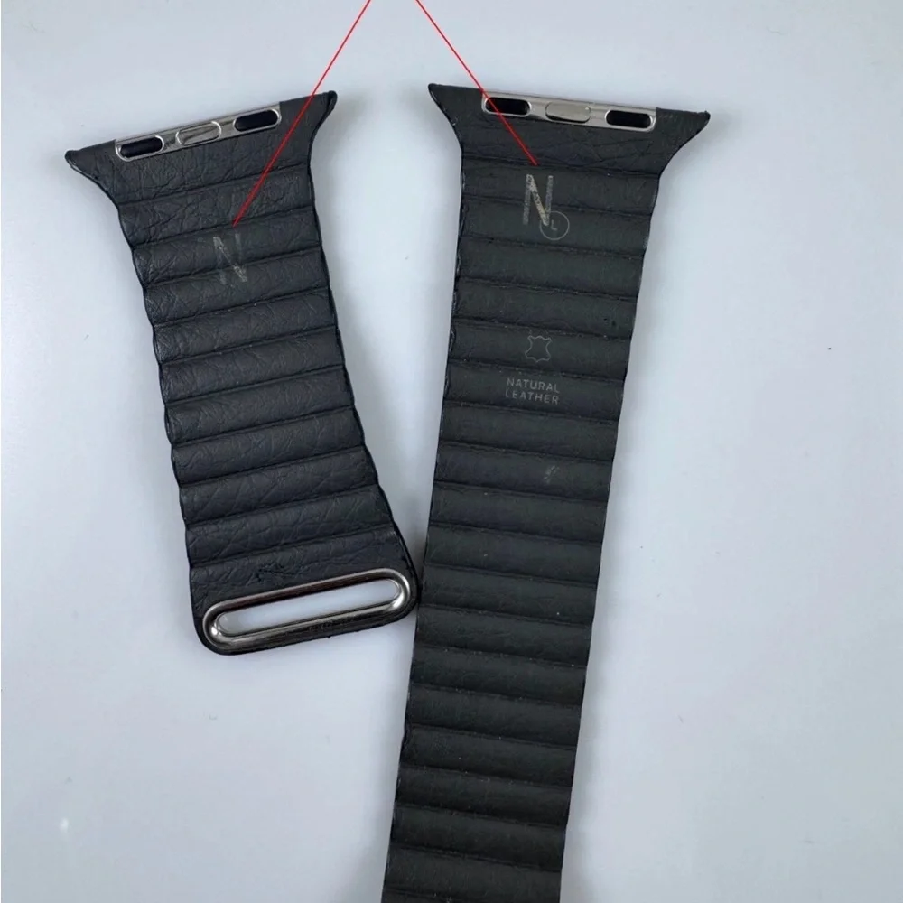 Apple leather band 44mm (read)